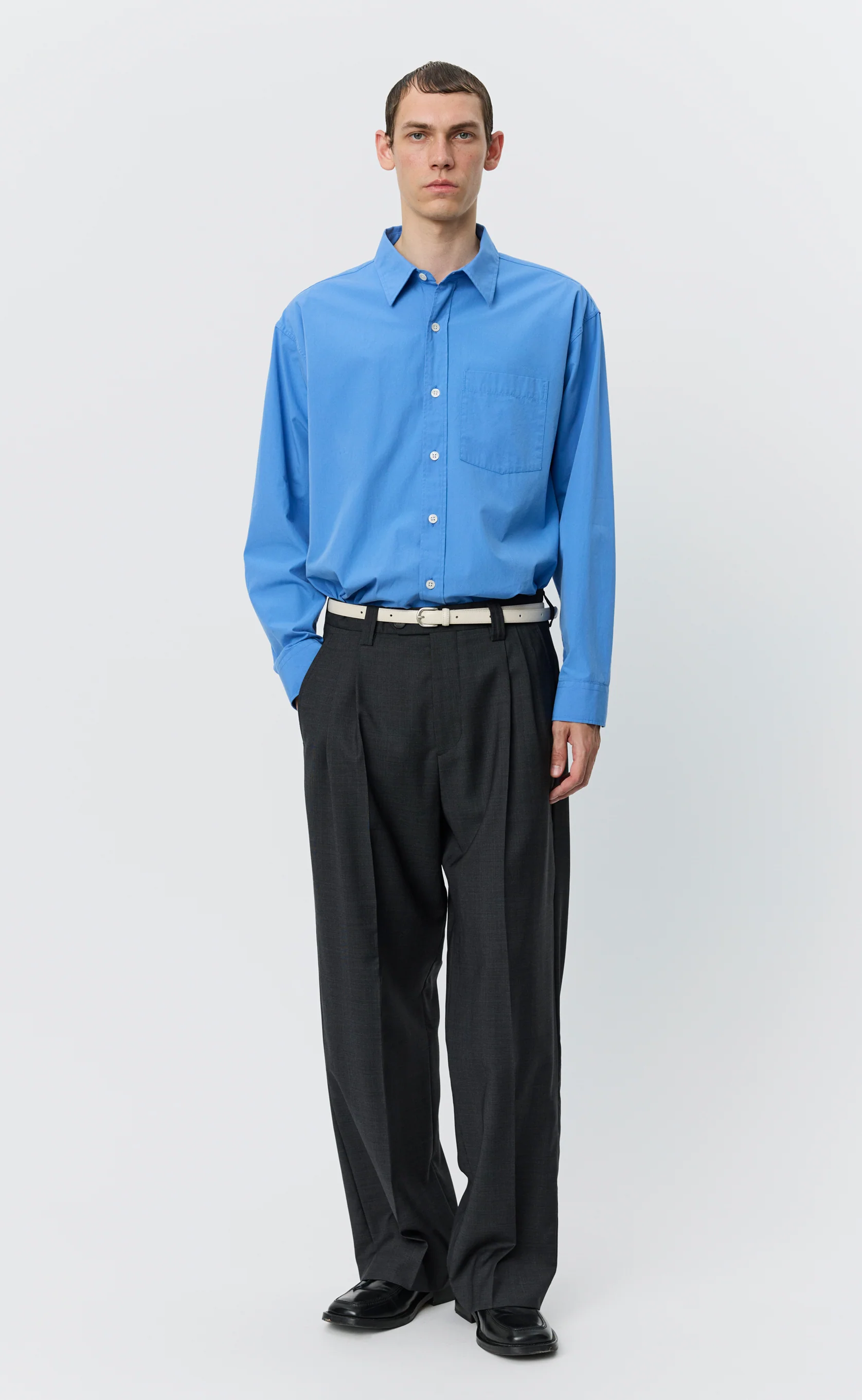 Classic Trousers - Grey Check