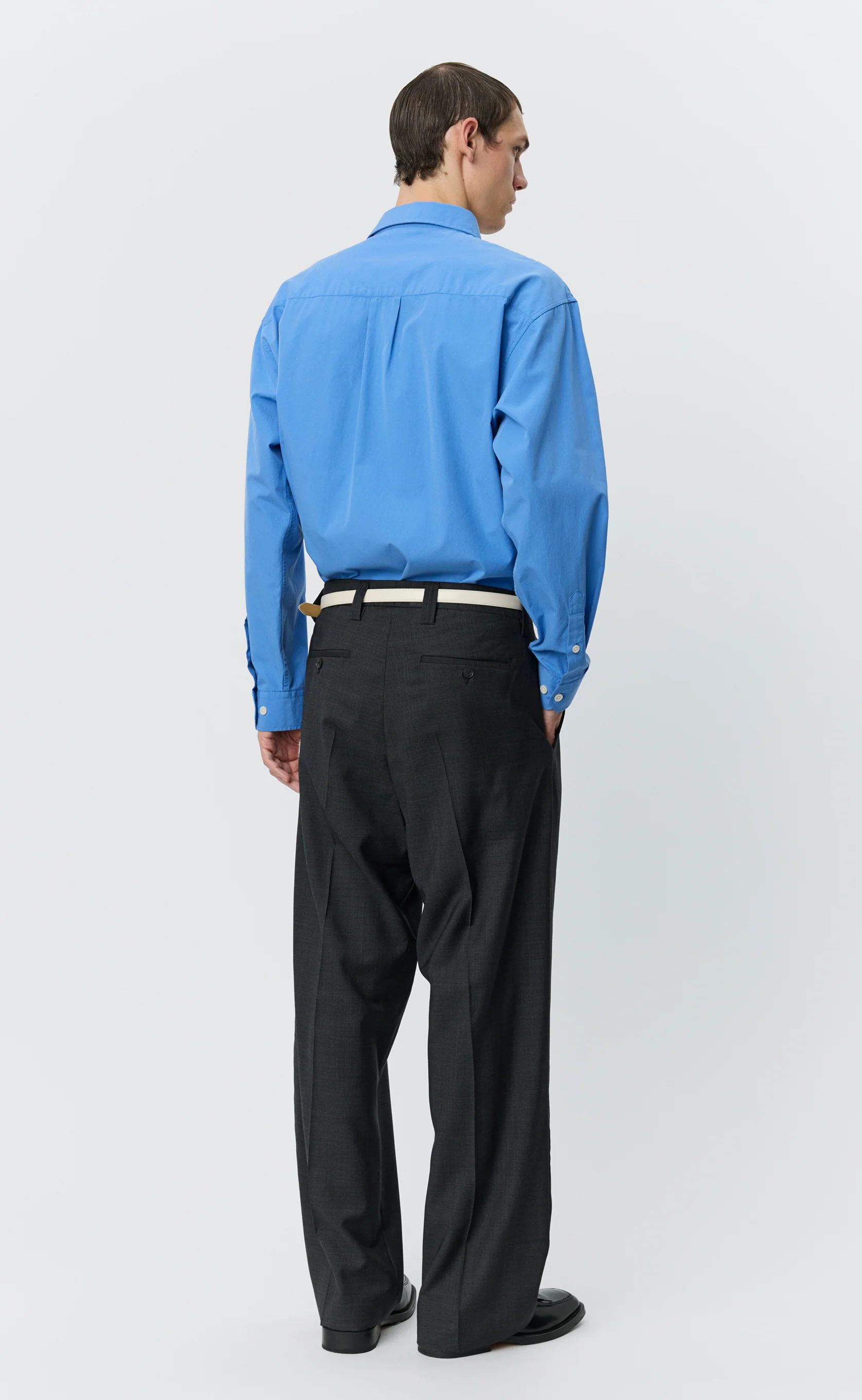 Classic Trousers - Grey Check - Image 2