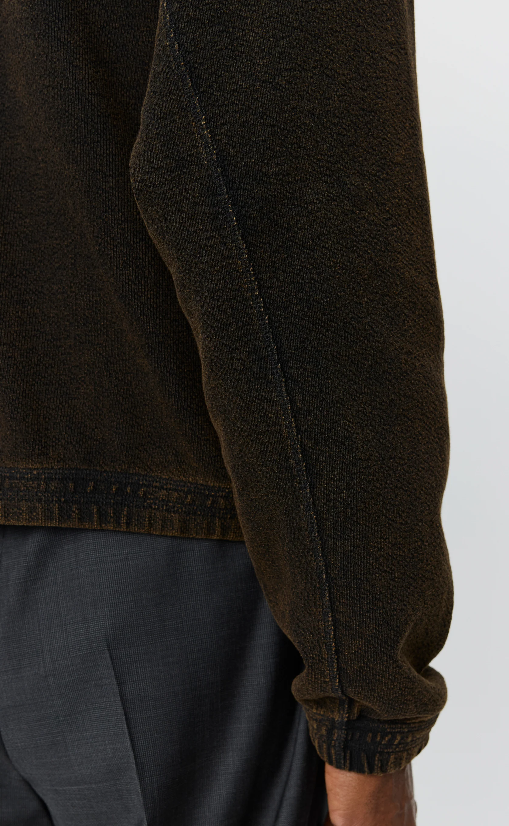 Covet Full Zip - Burned Black - Image 4