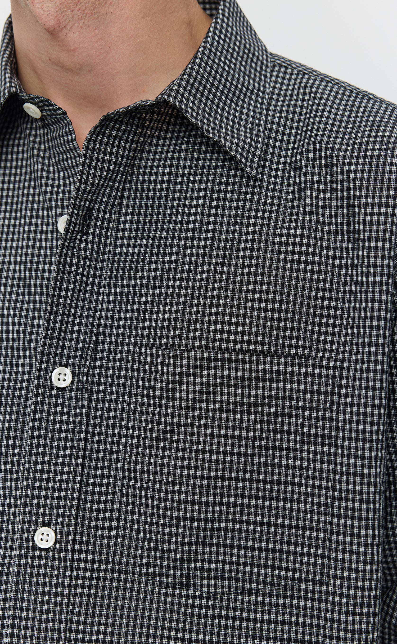 Executive Shirt - Black Experienced Check - Image 4