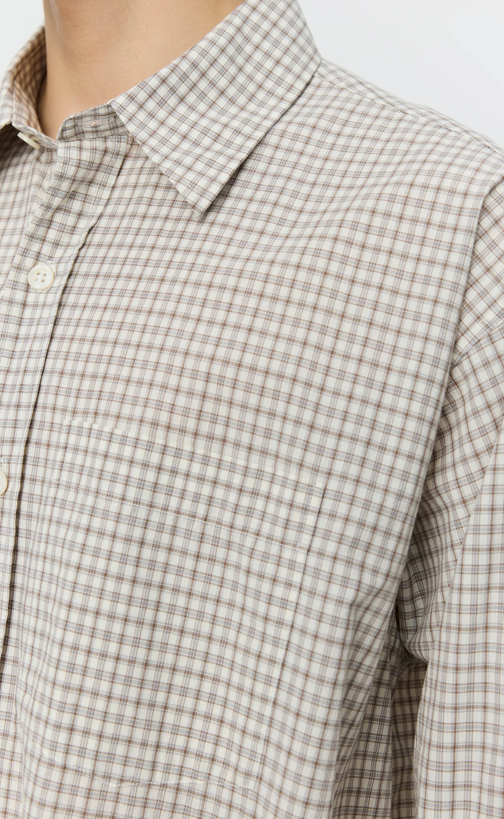 Executive Shirt - Experienced Brown Check - Image 3