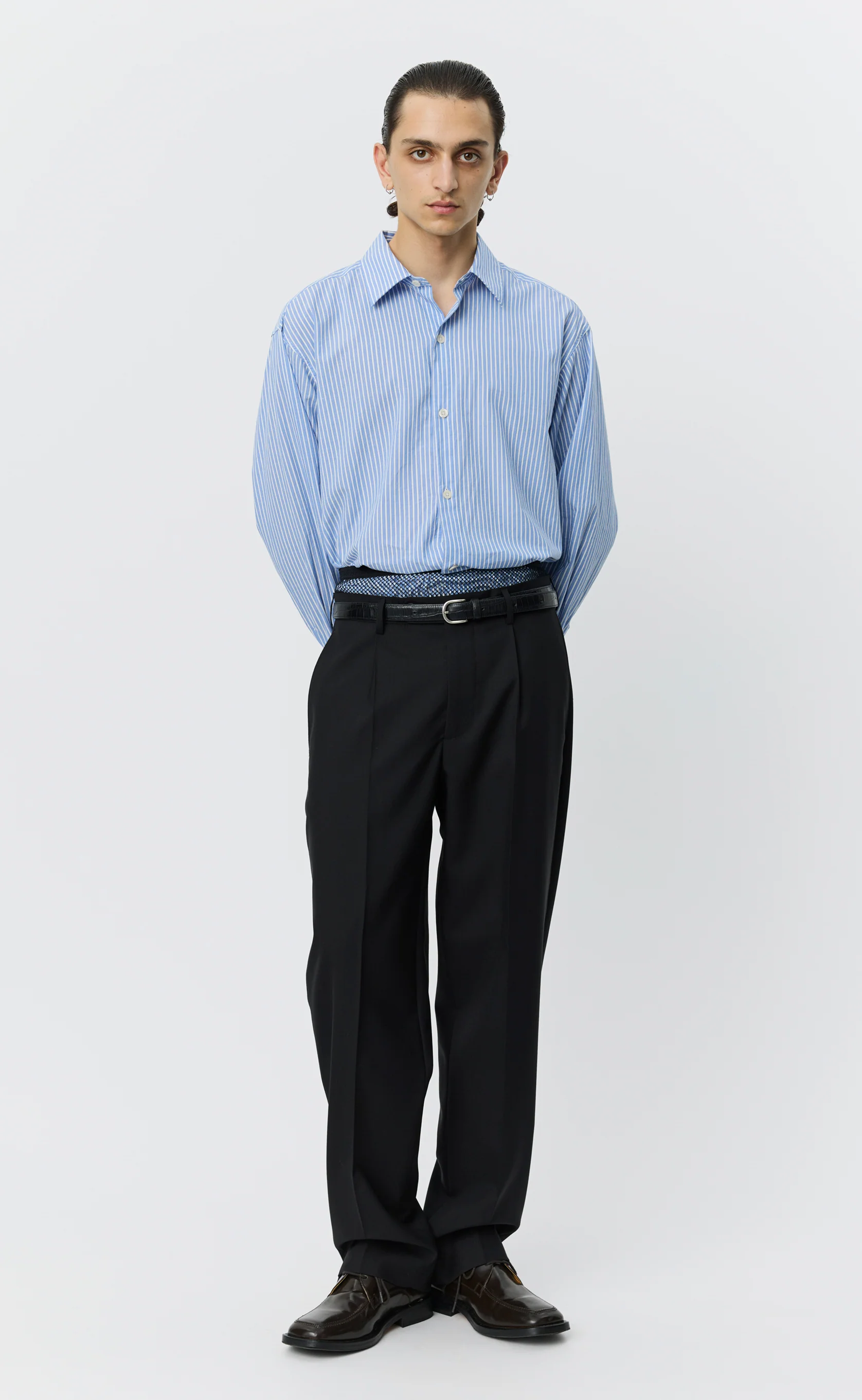 Formal Trousers - Black Tropical Wool