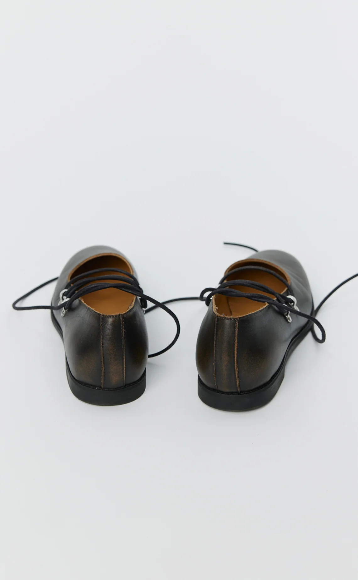 Laced Ballerina - Vintage Brown - Image 3