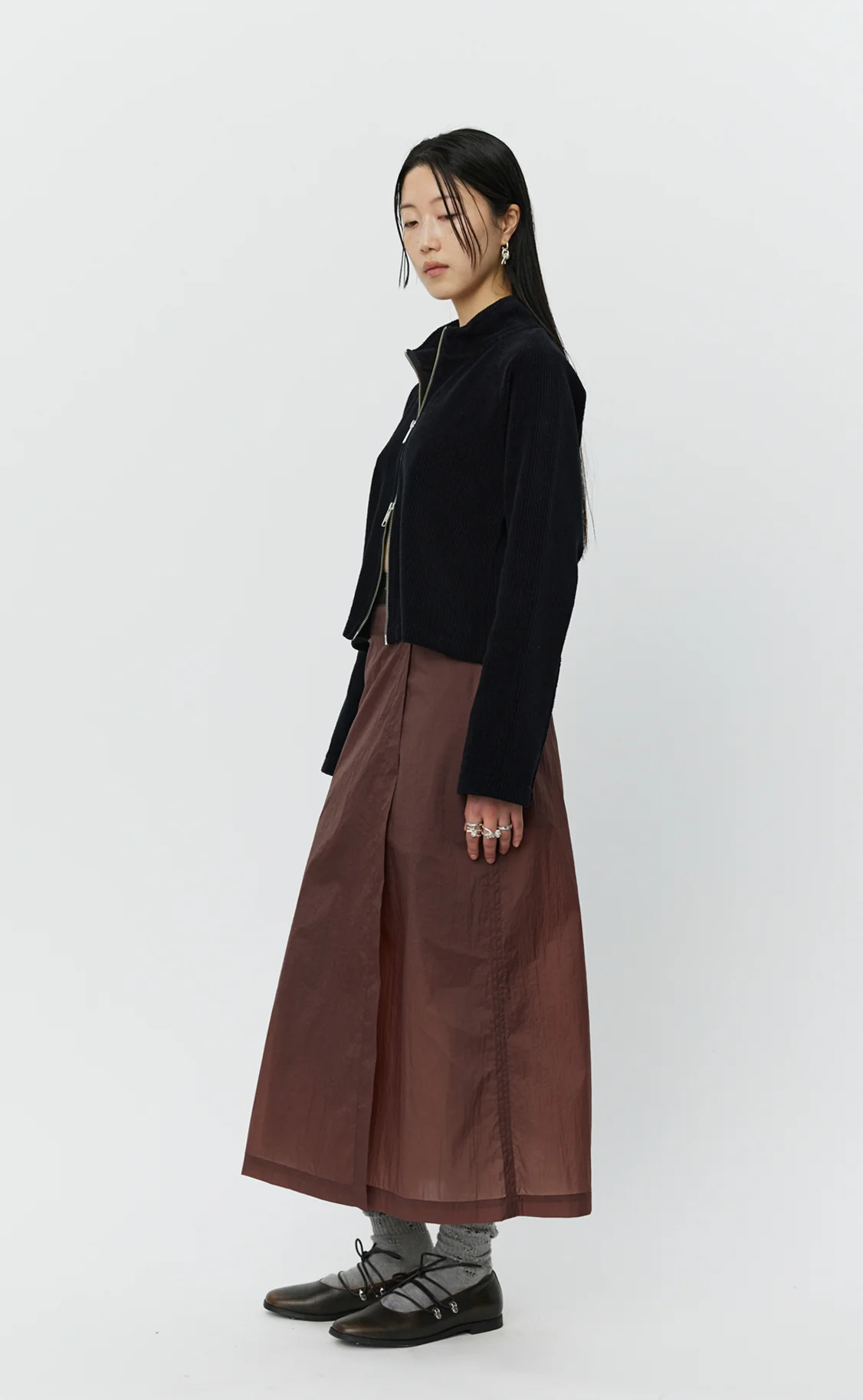 Laced Ballerina - Vintage Brown - Image 5