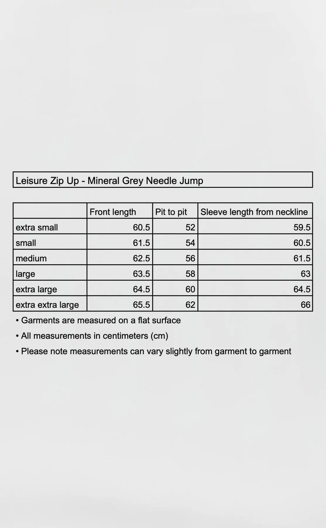 Leisure Zip Up - Mineral Grey Needle Jump - Image 6
