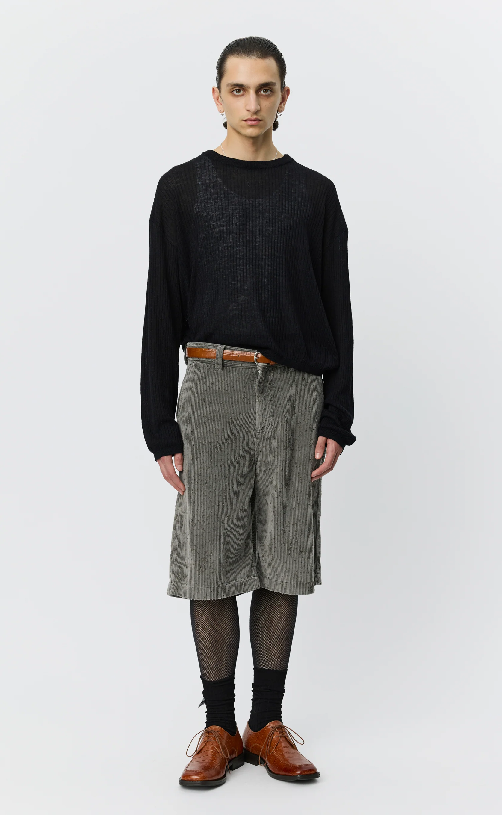 Companion Jumper - Black Rib