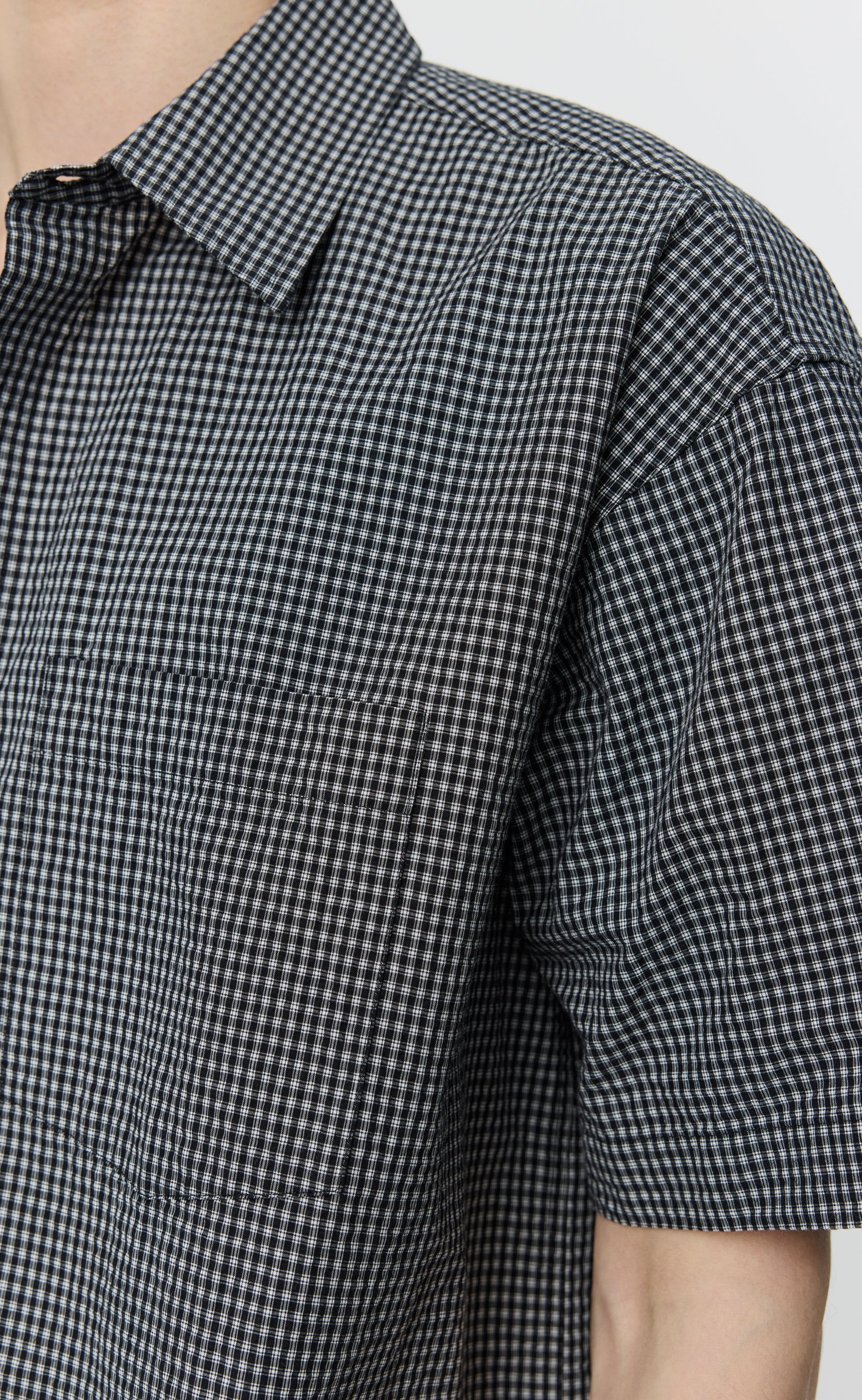 New Input Shirt - Black Experienced Check - Image 4