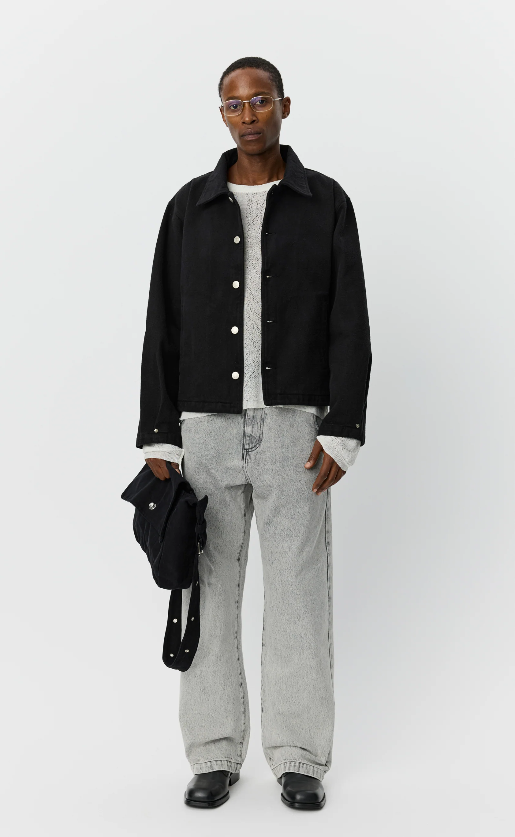 Painters Jacket - Brushed Black
