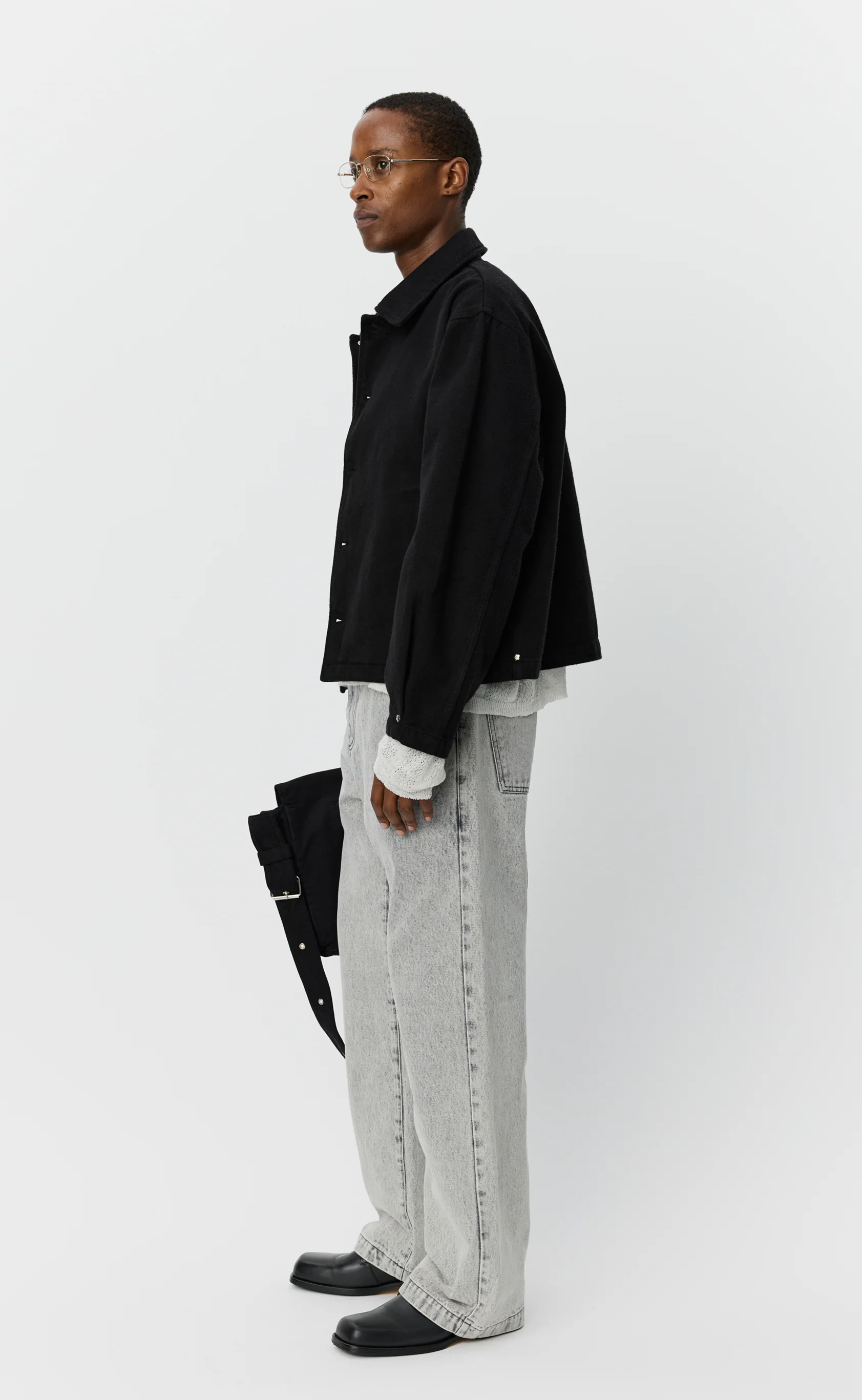 Painters Jacket - Brushed Black - Image 2