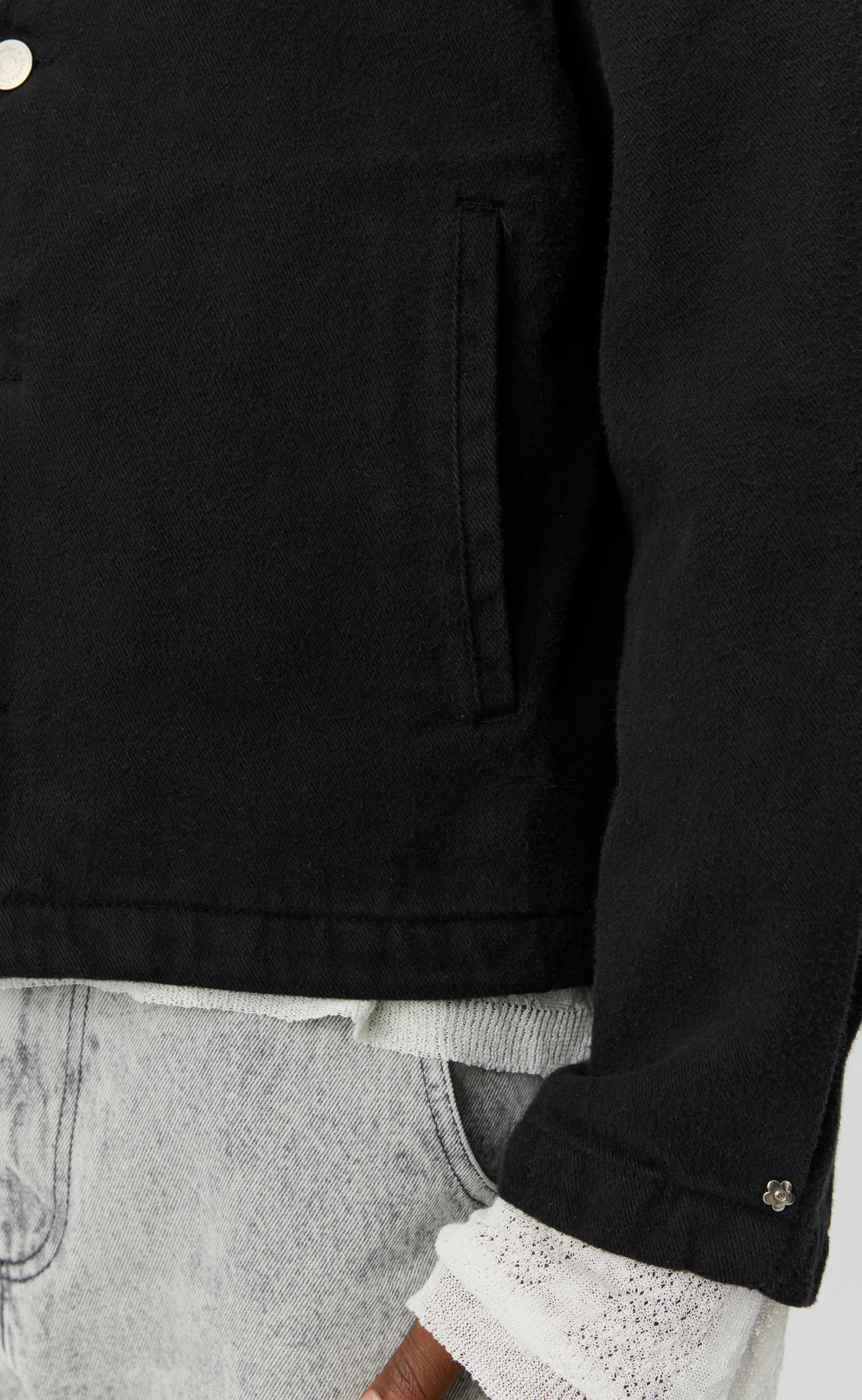 Painters Jacket - Brushed Black - Image 6