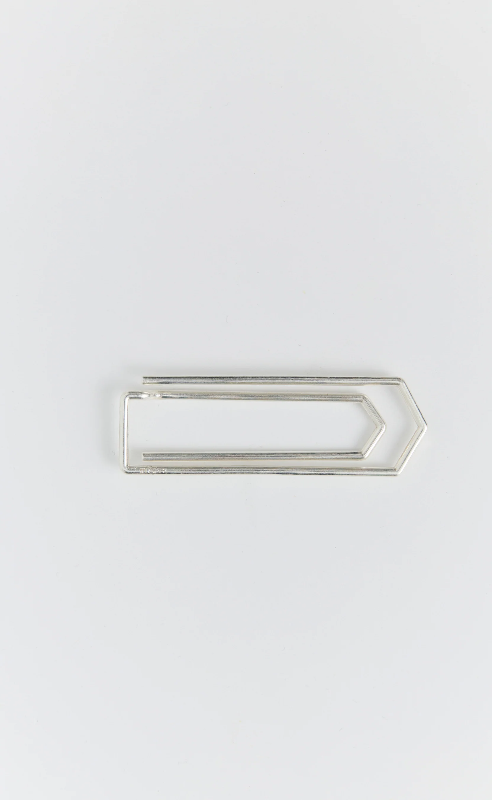 Paper Clip - Brushed Silver