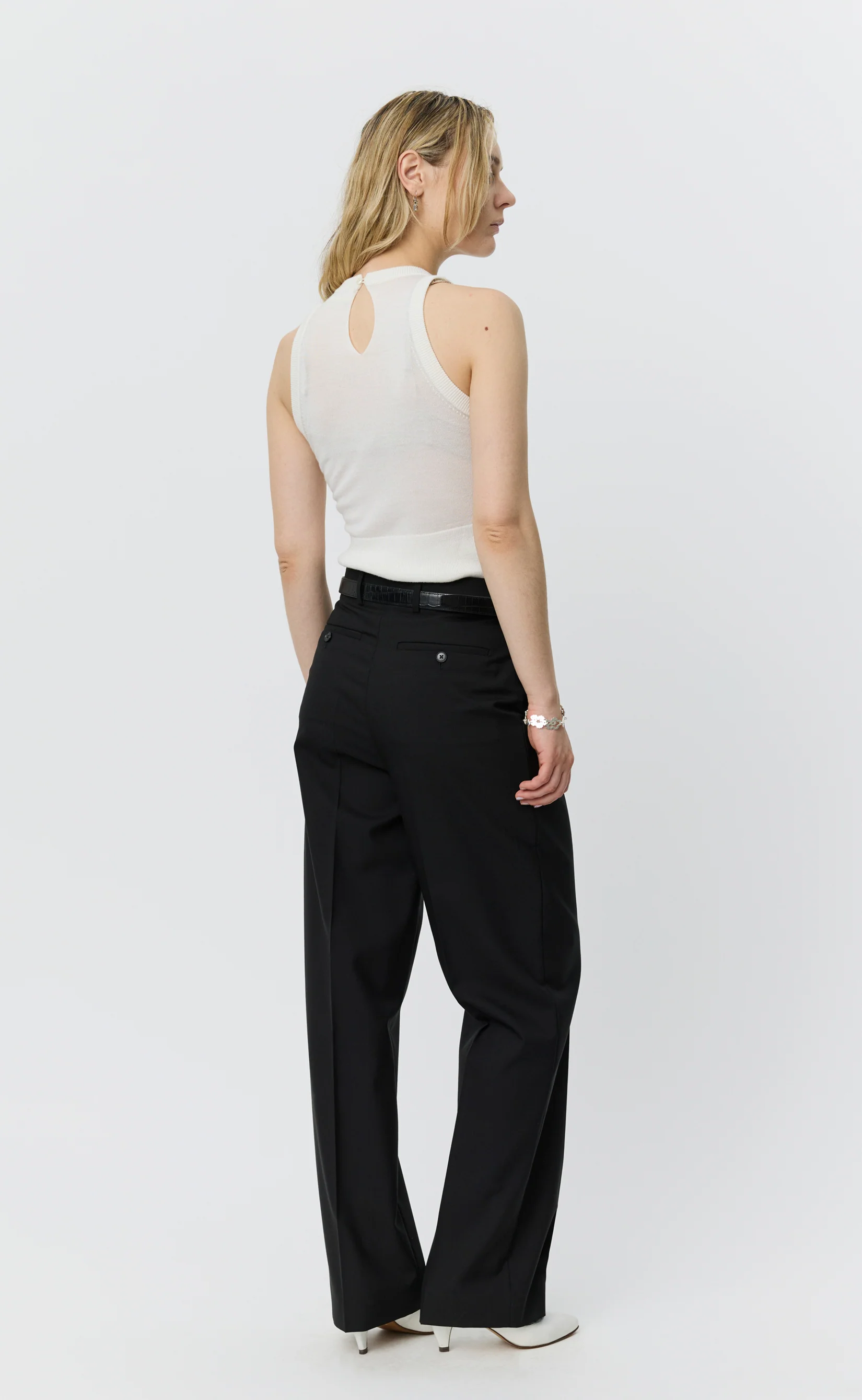 Primary Trousers - Black Tropical Wool - Image 3