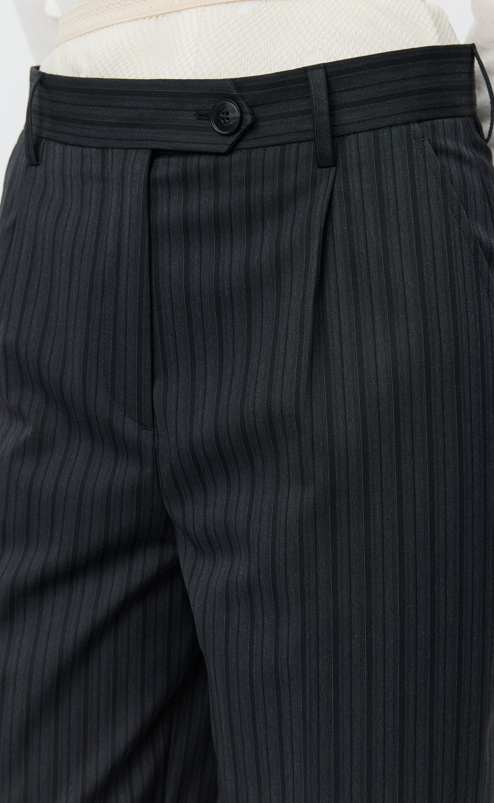 Primary Trousers - Wide Grey Double Stripe - Image 4