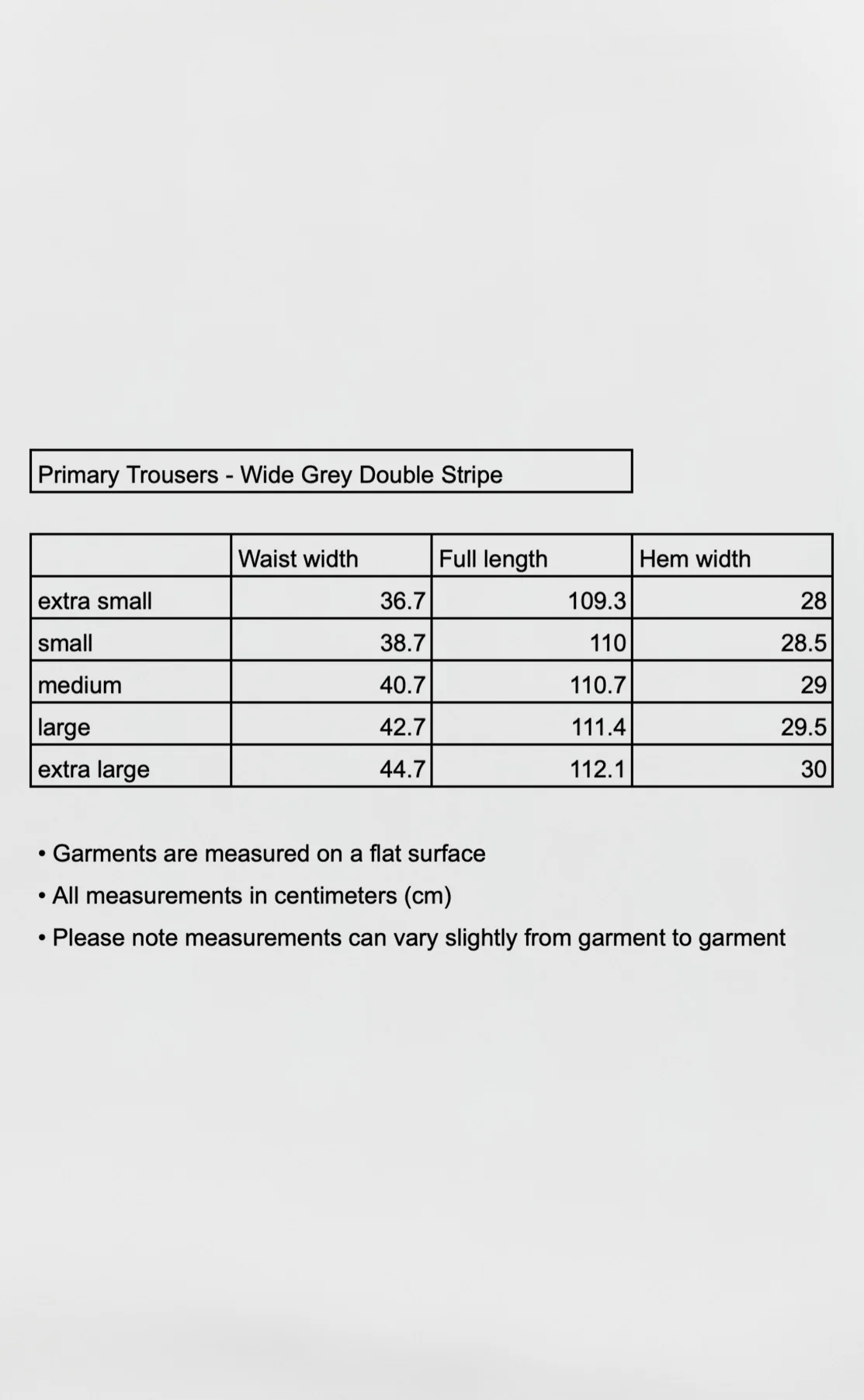 Primary Trousers - Wide Grey Double Stripe - Image 6