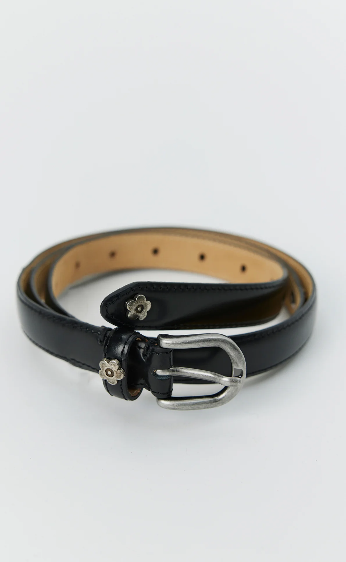 Purpose Belt - Rivet Black Polido