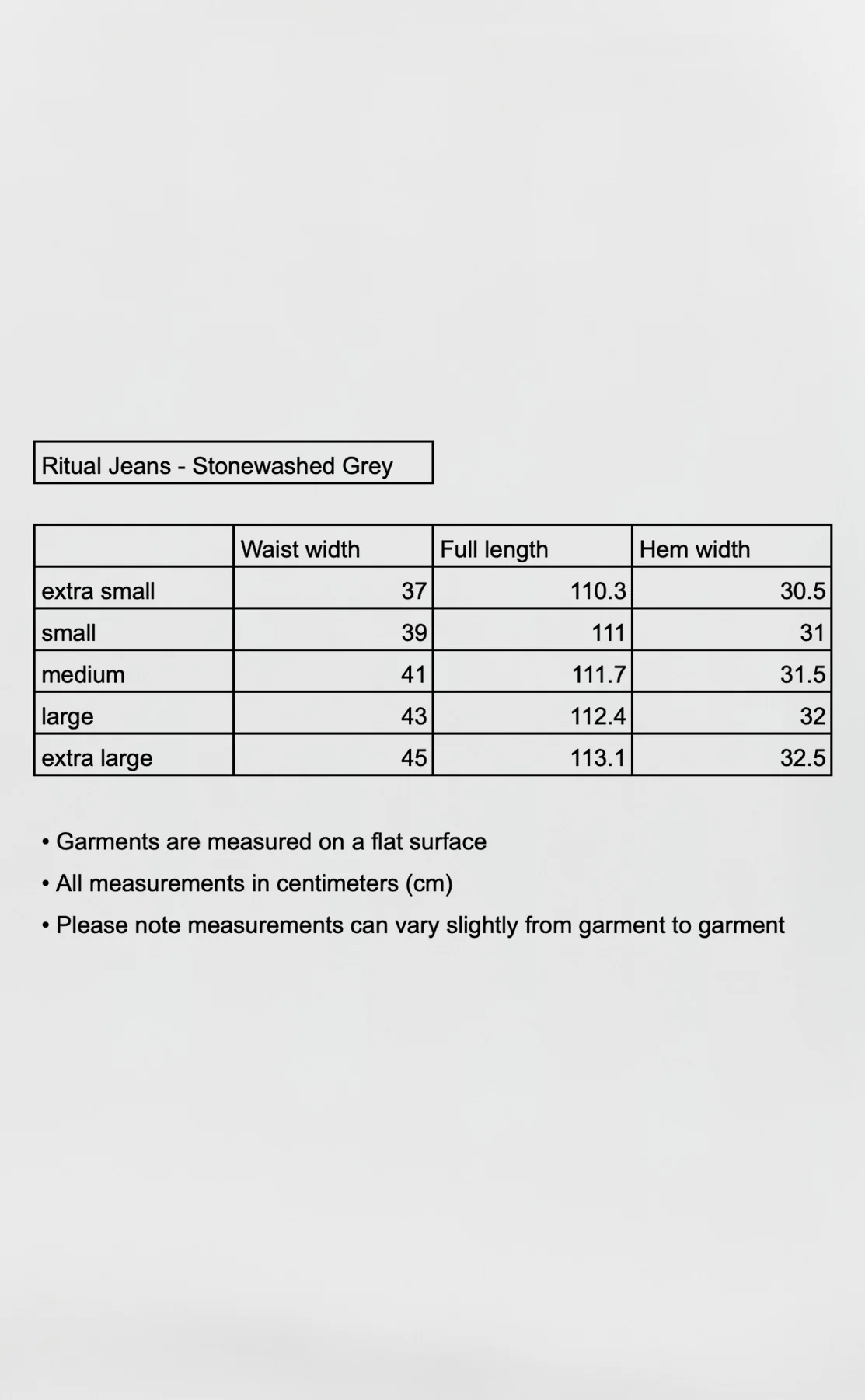Ritual Jeans - Stonewashed Grey - Image 6