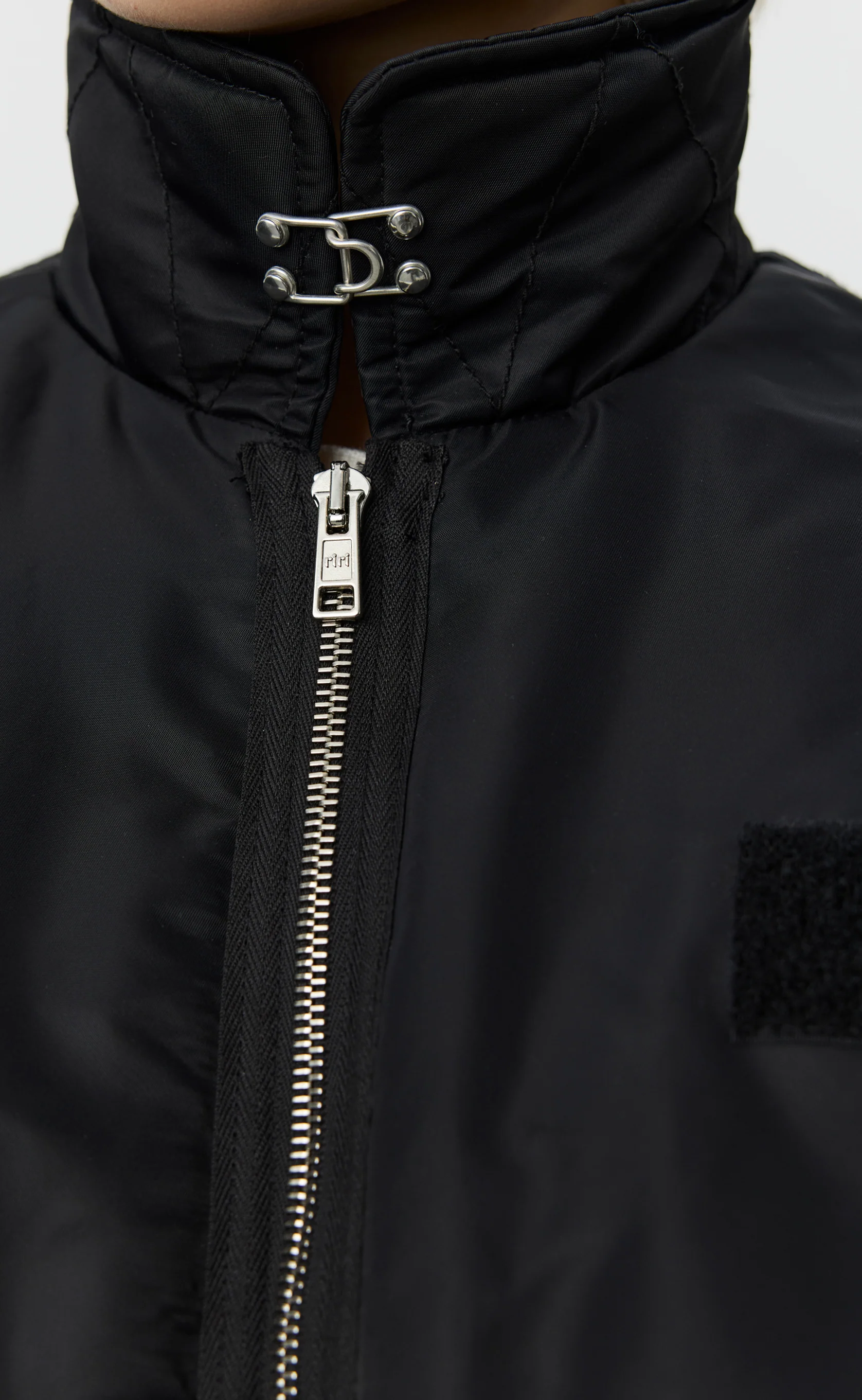 Schott CWU Bomber - Black Recycled Nylon (pre-order) - Image 7