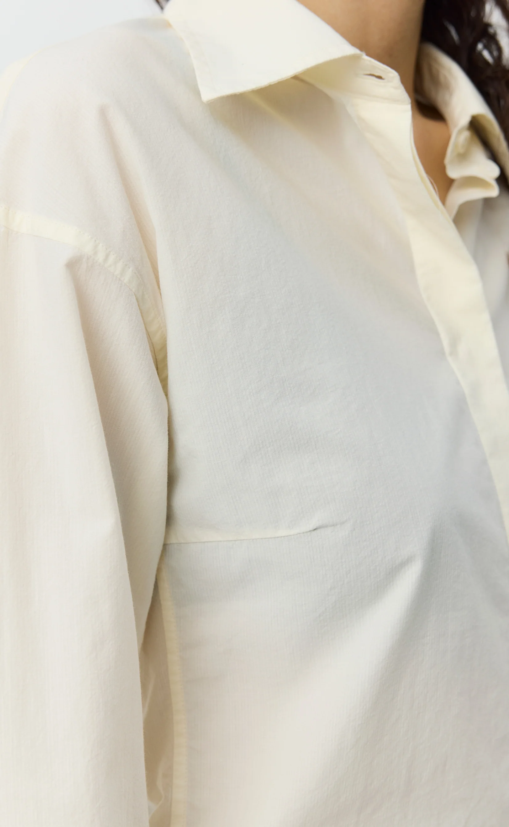 Software Shirt - Off White Micro Check - Image 5